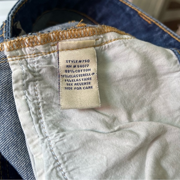 CAbi Style #750 Slim Fit Ruby Jeans Indigo Wash Size 8 - Picture 10 of 13